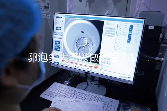 卵泡多大可以做試管？18可用,大小越接近22mm質量最好