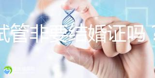 做試管非要結婚證嗎？試管是不是需要結婚證