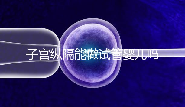 子宮縱隔能做試管嬰兒嗎？妊娠成功率給你最終答案