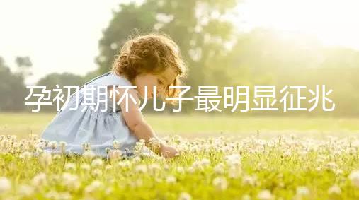孕初期懷兒子最明顯征兆，網(wǎng)友指導(dǎo)全身長毛必是男胎