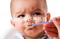 小排畸檢查花費各異，三院、紅房子、安醫(yī)單次價格整理