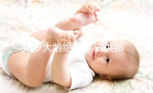 48歲大齡絕經(jīng),做供卵試管嬰兒的成功率有多高?